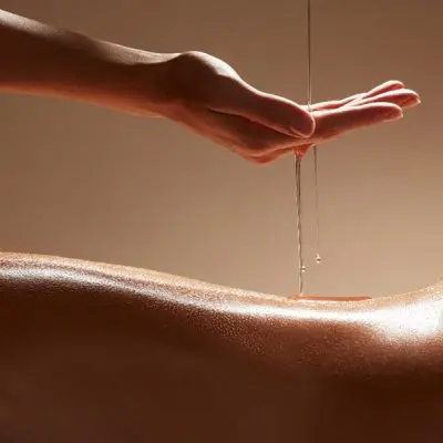 relajante aceite caliente