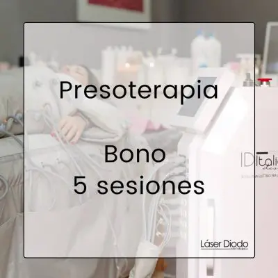 Bono 5 sesiones Presoterapia (30 min)
