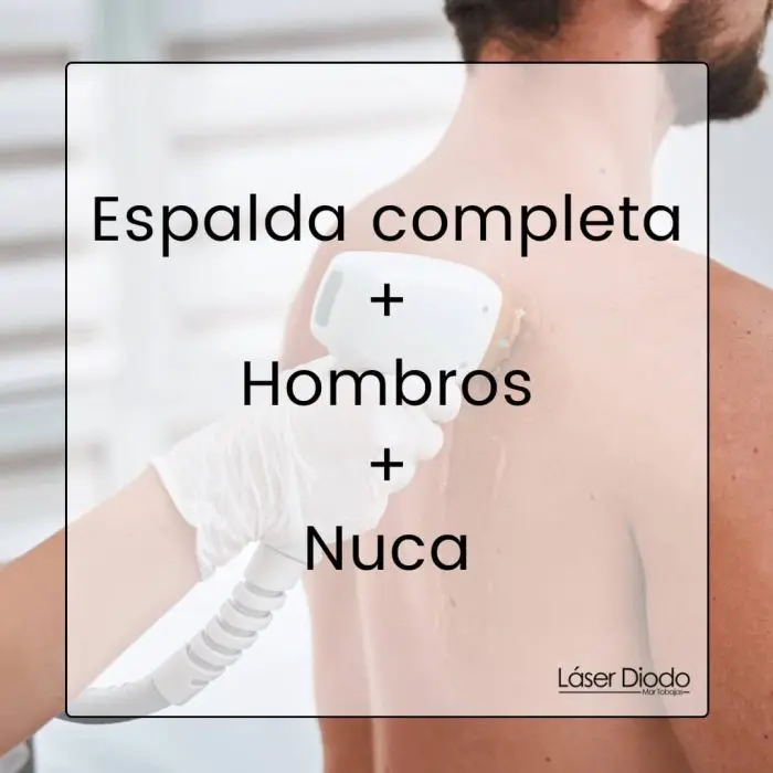 Espalda completa + hombros + nuca - depilacion laser valencia Espalda completa + hombros + nuca - depilacion laser valencia